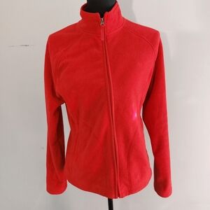 MERONA red fleece hoodie XS
